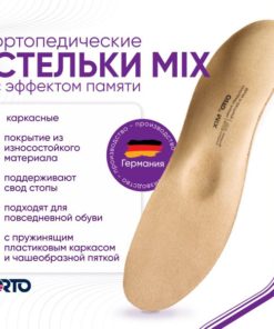 Memory Foam Orthotic Insoles for Flat Feet - Men's & Women's