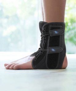 Ankle Brace with Stabilizing Supports:  Ankle & Lower Leg Orthosis