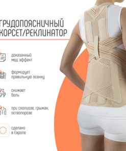 Orliman LT-320 Posture Corrector: Back Brace for Scoliosis (Adult & Child)