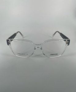 Dacchi D37850 Clear Square Plastic Women's Eyeglass Frames
