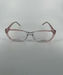 Dacchi D34028 Clear Square Plastic Women's Eyeglass Frames