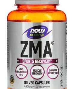ZMA (Zinc Magnesium B6): 800mg, 90 Capsules - Boost Endurance, Reduce Muscle Cramps, Support Metabolism