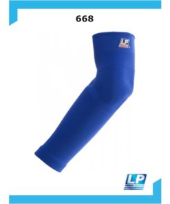 Extended 4-Way Stretch Elbow Support, Large, Blue