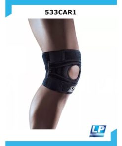 COOLPRENE X Knee Support with Reinforced Straps (Open Patella)