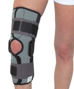 Hinged Knee Brace: Adjustable & Removable