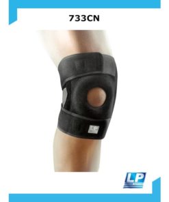 Neoprene Knee Brace with Lateral Supports (Open Patella) - COOLPRENE
