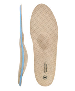 Ecoten LUM218 Perforated Suede & Latex Orthotic Insoles - Size 38