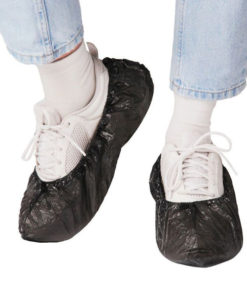 EleGreen Extra Plus Black Disposable Shoe Covers (2000 Pairs)