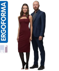 Ergoforma 226 Black Compression Stockings (Class 2, 1 Pair)