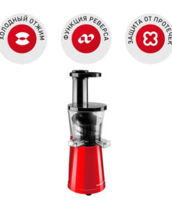 REDMOND RJ-980S: High-Yield Auger Juicer for Fruits, Vegetables & Roots
