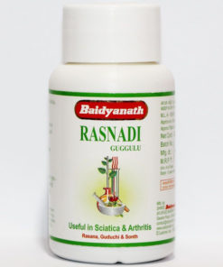 Baidyanath Rasnadi Guggulu Tablets: 80 Count, Anti-Inflammatory Ayurvedic Herbal Supplement