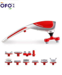 10-Head Handheld Massager SF-A30-1: Deep Tissue Muscle Relief