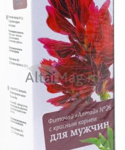 Altai Herbal Tea #26 for Men: Red Root Blend (20 x 2g Sachets)