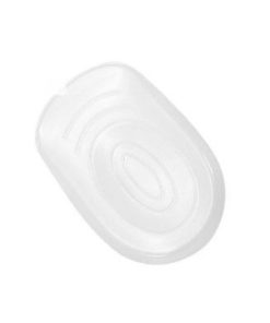 Silicone Heel Cups (9x5.5cm, 0.1-0.5cm Thick, Adhesive, 2-Pack)