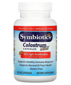 Symbiotics Colostrum Plus Digestive Support Supplement - 120 Capsules