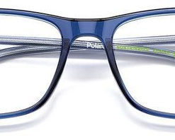 Polaroid PLD D458/G PJP Blue Square Plastic Men's Eyeglass Frames