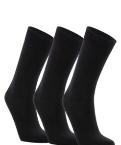 Lenz Basic Black Socks (Women's Sizes 35-38 EU)