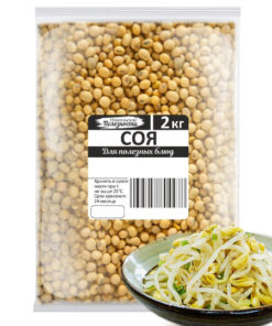 Organic Soybeans for Sprouting (2kg)