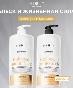 MIXIT Hair Expert Gift Set: Shine Shampoo & Restorative Conditioner