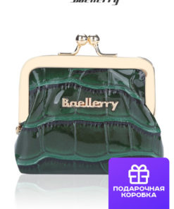Baellerry Women's Wallet: Green Card Holder & Organizer