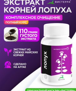 Burdock Root Extract Detox: 95ml (110g) VisTerra Concentrated Cleanse