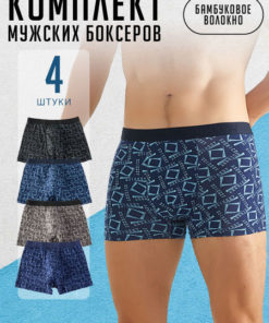 Men's Vienece Boxer Briefs 4-Pack