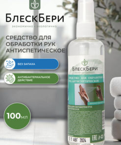 Alcohol-Based Hand & Surface Sanitizer (100ml) - BleskBerry