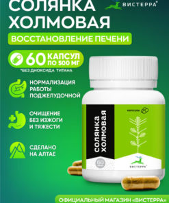 Hillside Solyanka Extract Capsules (60 x 500mg) - Visterra