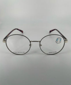 Dacchi D31543: Round Metal Eyeglass Frames (Men's & Women's)