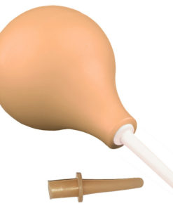 Rubber Enema Bulb Syringe B-12, 300ml, Dual Tip