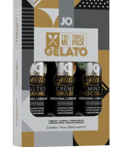 Tri-Me Triple Pack Gelato: Flavored Lubricant Gift Set