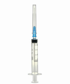 3ml 3-Part Medical Syringes (100 Pack) with 23G Needles