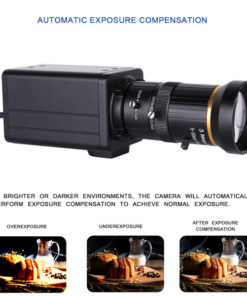 4K 8MP Webcam with 10x Optical Zoom & Microphone for Online Learning & Video Conferencing