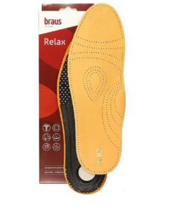 Orthotic Insoles with Firm Support for Flat Feet (Sizes 37-38)