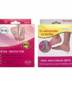 Silicone Heel Socks & Gel Toe Pads (Pair) - VITTOVAR