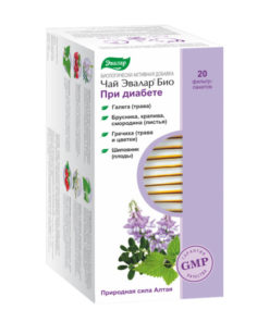 Evalar Bio Tea for Diabetes (20 Bags)