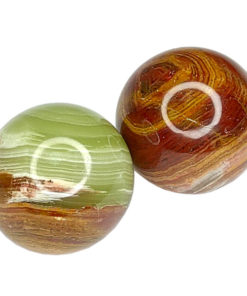 Onyx Baoding Balls (2-Pack, 4cm) - Discounted