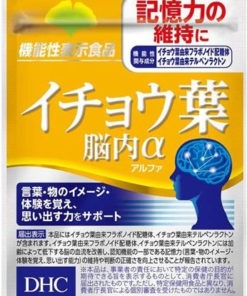 DHC Ginkgo Biloba 90 Capsules (30-Day Supply)