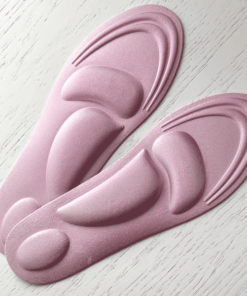 Women's Pink Orthotic Insoles (Sizes 35-40)