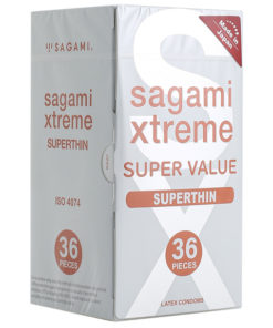 Sagami Xtreme Ultra Thin Condoms - 36 Count Bulk Pack