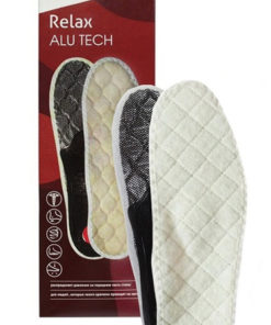 Winter Wool & Foil Orthotic Insoles with Rigid Support (Sizes 43-44)