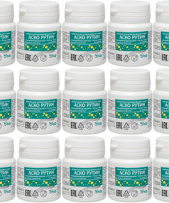 Eco Ascorutin Supplement: 750 Vitamin C & Rutin Tablets