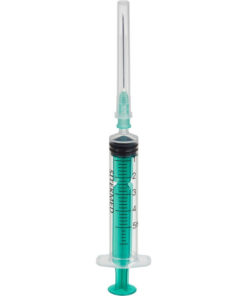 Sitekmed 3-Part Syringe, 5ml, 21G, 0.8x40mm (100/box)