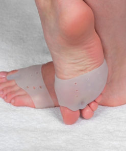 Silicone Toe Separators: 5-Toe Correctors (White, Pair)