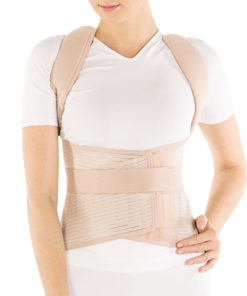 Posture Corrector for Adults: 2 Metal Support Bars (Model T.50.20/T-1780)