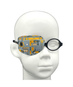 EyeOK "Tools" Anatomical Eye Patch (Right Eye, Small)