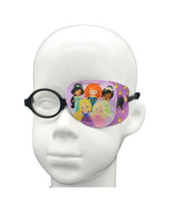 EyeOK Princess 1 Purple Anatomical Eye Patch (Left Eye, Small)