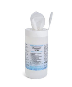 Abacteril Antibacterial Wipes (60 Count)