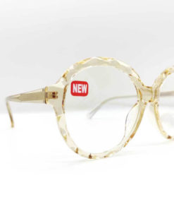 Lightweight & Durable Clear Round Eyeglass Frames