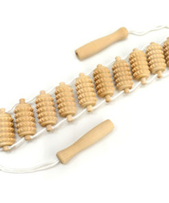 Wooden Roller Massage Belt - Timbe MA3215